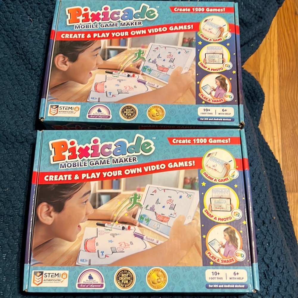 Pixicade mobile game maker x 2